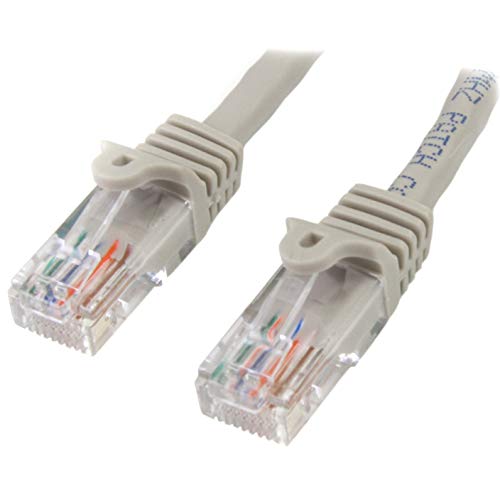 StarTech.com 1m Cat5e RJ45 UTP Netzwerkkabel Snagless - Cat 5e Patchkabel - Grau - Stecker / Stecker StarTech.com 1m Cat5e RJ45 UTP Netzwerkkabel Snagless - Cat 5e Patchkabel - Grau - Stecker / Stecker von StarTech