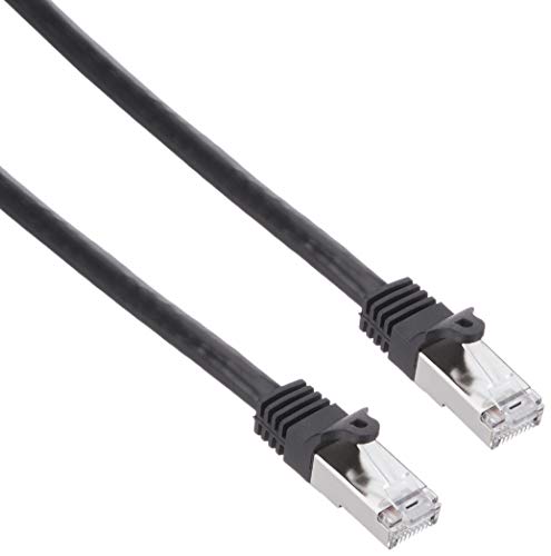 StarTech.com 1m Cat6 Netzwerkkabel - geschirmt (SFTP) Snagless Gigabit Patchkabel - Schwarz von StarTech