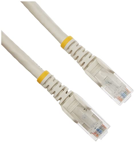 StarTech.com 1m Cat6 UTP RJ45 Gigabit Patchkabel Snagless - Cat 6 Netzwerkkabel mit Schutzmanschette - Cat.6 Patch-Kabel - Weiß StarTech.com 1m Cat6 UTP RJ45 Gigabit Patchkabel Snagless - Cat 6 Netzwerkkabel mit Schutzmanschette - Cat.6 Patch-Kabel - Weiß von StarTech