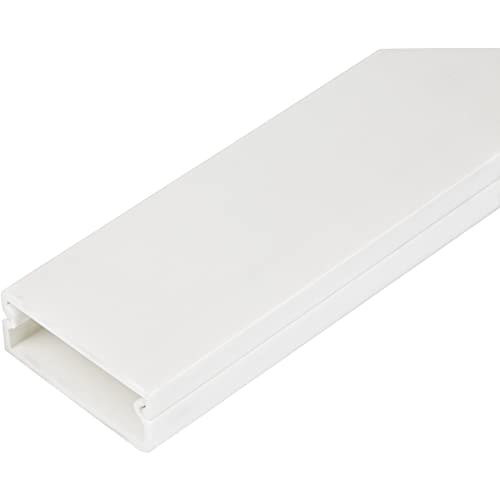 StarTech.com 1m Kabelkanal Selbstklebend - 32x11mm - PVC - Sockelleiste/Wandkabelkanal - bis zu 12 Kabel - UL geprüft (CBMWWD3211) von StarTech.com