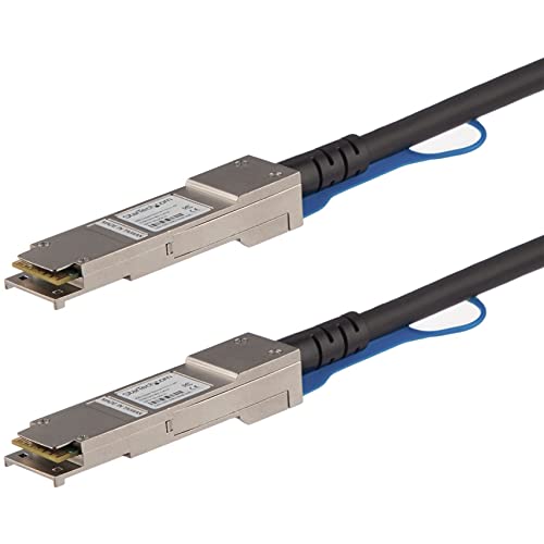 StarTech.com 1m QSFP+ Direktverbindungskabel - MSA konform - 40G QSFP+ Kabel - Passives Twinax Kabel - QSFP Kabel StarTech.com 1m QSFP+ Direktverbindungskabel - MSA konform - 40G QSFP+ Kabel - Passives Twinax Kabel - QSFP Kabel von StarTech.com