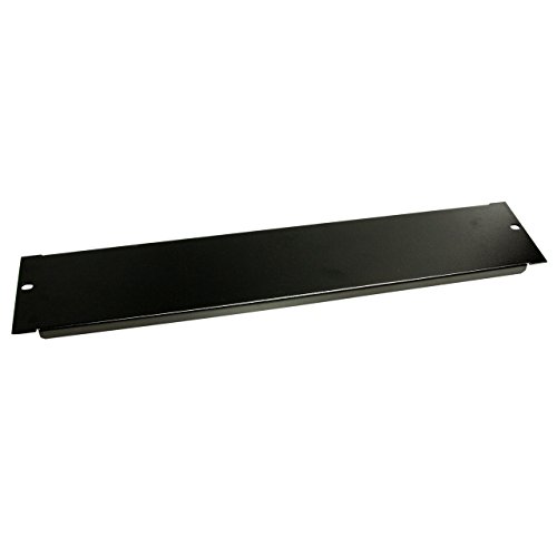 StarTech.com Rackblende 1HE - Blindblende - 19 Zoll Rackblende - Schwarz (BLANKB2) von STARTECH.COM