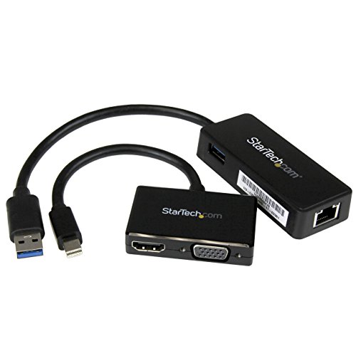 StarTech.com 2-in-1 Adapter Kit für Surface und Surface Pro 4 / Surface Pro 3 / Surface 3 - mDP auf HDMI oder VGA - USB 3.0 zu GbE StarTech.com 2-in-1 Adapter Kit für Surface und Surface Pro 4 / Surface Pro 3 / Surface 3 - mDP auf HDMI oder VGA - USB 3.0 zu GbE von StarTech