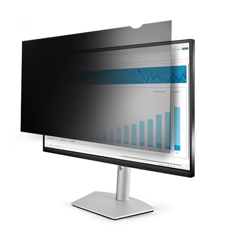 StarTech.com 25 Zoll 16:9 Monitor Blickschutzfilter, Blaulichtfilter, Bildschirm Sichtschutzfolie/Blickschutz, +/- 30 Grad von StarTech