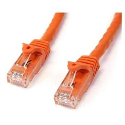 StarTech.com 2m Cat6 Gigabit Snagless Patchkabel, RJ45 UTP Netzwerkkabel mit Schutzmanschette, Cat 6 Kabel, Orange von StarTech