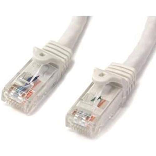 StarTech.com 2m Cat6 Gigabit Snagless Patchkabel - RJ45 UTP Netzwerkkabel mit Schutzmanschette - Cat 6 Kabel - Weiß von StarTech