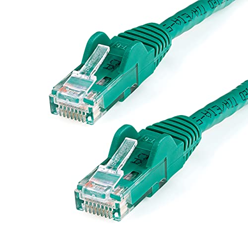StarTech.com 2m Cat6 Gigabit Snagless Patchkabel - RJ45 UTP Netzwerkkabel mit Schutzmanschette - Cat 6 Kabel - Grün von StarTech