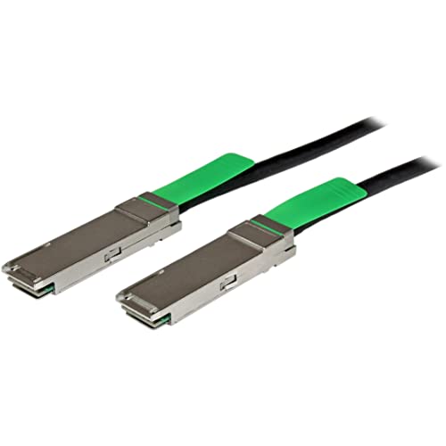 StarTech.com 2m QSFP+ 40-Gigabit Ethernet (40GbE) passives Kupfer Twinax Direct Attach Kabel - 2 Meter QSFP+ 56Gb/s Infiniband Kabel von StarTech