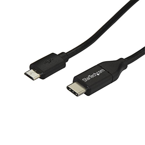 StarTech.com 2m USB-C Micro-B Kabel, USB 2.0, USB-C auf Micro USB Ladekabel, USB 2.0 Typ C zu Micro B Kabel, Thunderbolt 3 kompatibel StarTech.com 2m USB-C Micro-B Kabel, USB 2.0, USB-C auf Micro USB Ladekabel, USB 2.0 Typ C zu Micro B Kabel, Thunderbolt 3 kompatibel von StarTech