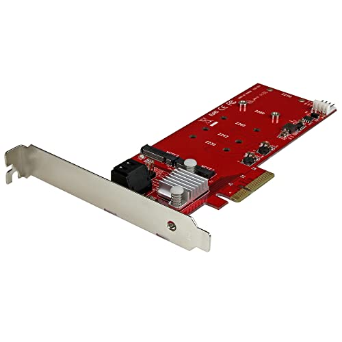 StarTech.com 2x M.2 NGFF SSD RAID Karte plus 2x SATA III Ports - PCIe - 2-fach M.2 RAID Controllerkarte plus zwei SATA Anschlüsse (PEXM2SAT3422) StarTech.com 2x M.2 NGFF SSD RAID Karte plus 2x SATA III Ports - PCIe - 2-fach M.2 RAID Controllerkarte plus zwei SATA Anschlüsse (PEXM2SAT3422) von StarTech.com