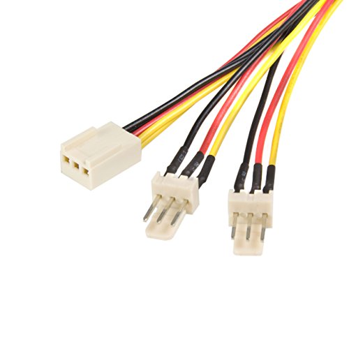 StarTech.com 30cm TX3 Lüfter Splitter Kabel, 3 pin Lüfter Stromkabel von StarTech