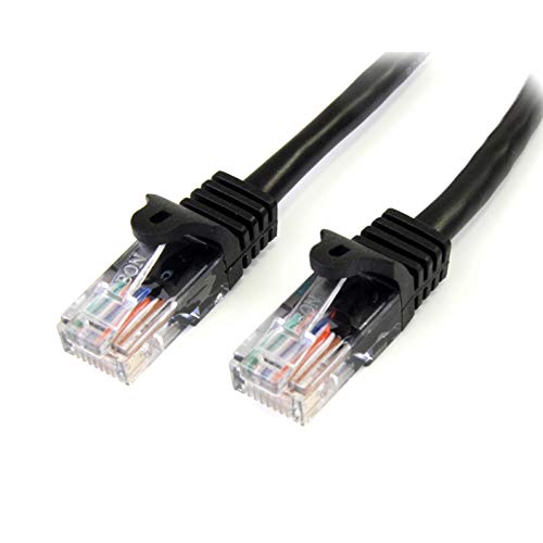StarTech.com 3m Cat5e RJ45 UTP Netzwerkkabel Snagless - Cat 5e Patchkabel - Schwarz - Stecker / Stecker StarTech.com 3m Cat5e RJ45 UTP Netzwerkkabel Snagless - Cat 5e Patchkabel - Schwarz - Stecker / Stecker von StarTech.com