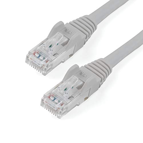 StarTech.com 3m Cat6 Gigabit UTP Patchkabel Snagless - Cat.6 RJ45 Netzwerkkabel mit Schutzmanschette - Grau - St/St StarTech.com 3m Cat6 Gigabit UTP Patchkabel Snagless - Cat.6 RJ45 Netzwerkkabel mit Schutzmanschette - Grau - St/St von StarTech