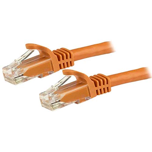 StarTech.com 3m Cat6 UTP RJ45 Gigabit Patchkabel Snagless - Cat 6 Netzwerkkabel mit Schutzmanschette - Cat.6 Patch-Kabel - Orange StarTech.com 3m Cat6 UTP RJ45 Gigabit Patchkabel Snagless - Cat 6 Netzwerkkabel mit Schutzmanschette - Cat.6 Patch-Kabel - Orange von StarTech