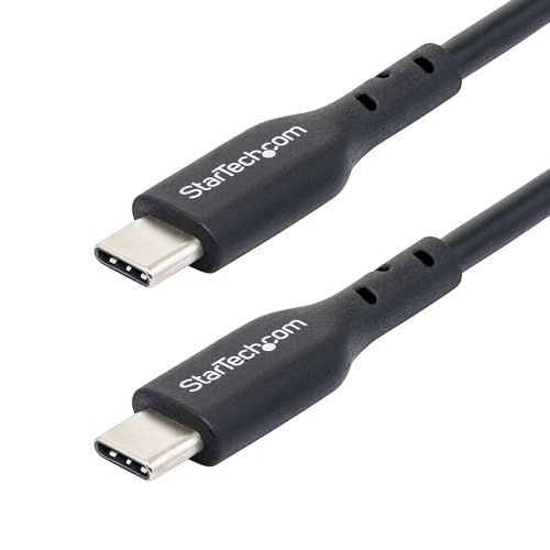 StarTech.com 3m USB-C Schnellladekabel, USBC Kabel, USB 2.0 Typ-C Laptop/Handy Ladekabel, 60W Power Delivery, USB-C auf USB-C von StarTech.com