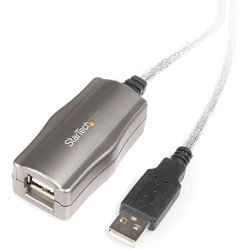StarTech.com 4,5 m aktives USB 2.0 Verlängerungskabel, St/Bu, USB Repeater- /Verstärker Kabel von StarTech.com