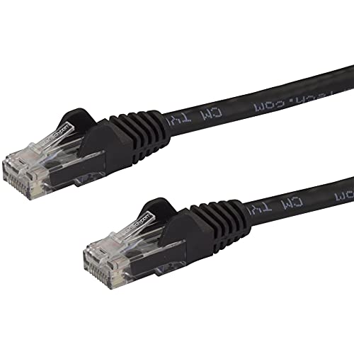 StarTech.com 50cm Cat6 Snagless Gigabit UTP Netzwerkkabel - Cat 6 RJ45 Netzwerkkabel mit Knickschutz - Schwarz StarTech.com 50cm Cat6 Snagless Gigabit UTP Netzwerkkabel - Cat 6 RJ45 Netzwerkkabel mit Knickschutz - Schwarz von STARTECH.COM
