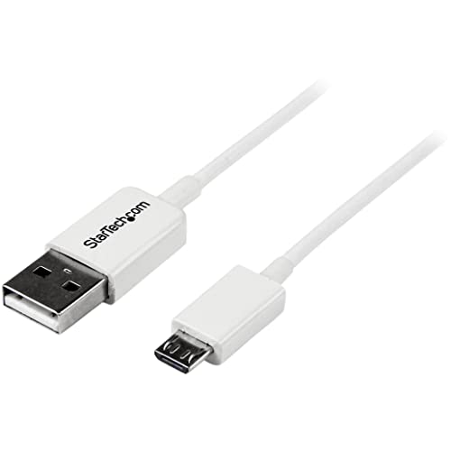 StarTech.com 50cm USB 2.0 A auf Micro USB B Kabel - USB A / Micro B Datenkabel / Anschlusskabel - Weiß StarTech.com 50cm USB 2.0 A auf Micro USB B Kabel - USB A / Micro B Datenkabel / Anschlusskabel - Weiß von StarTech
