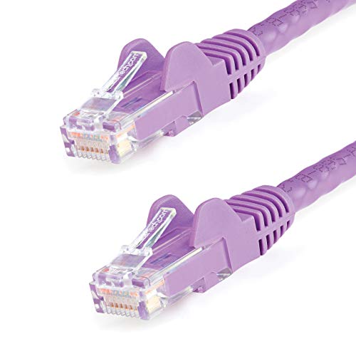 StarTech.com 7m Cat6 Snagless RJ45 Ethernet Netzwerkkabel, Lila, 7m Cat 6 UTP Kabel von StarTech.com