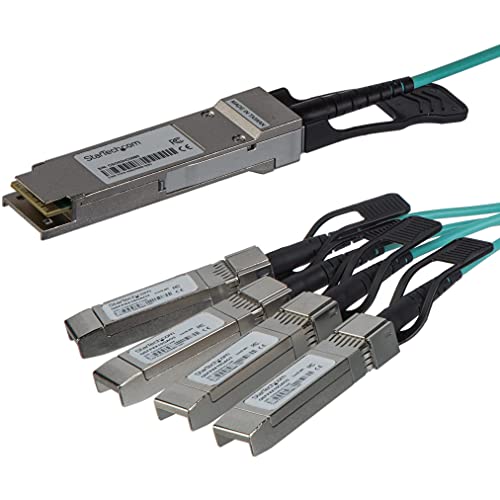 StarTech.com 7m Cisco QSFP-4X10G-AOC7M kompatibel - QSFP+ Breakout Kabel - QSFP+ auf 4x SFP+ - 40G AOC Kabel StarTech.com 7m Cisco QSFP-4X10G-AOC7M kompatibel - QSFP+ Breakout Kabel - QSFP+ auf 4x SFP+ - 40G AOC Kabel von StarTech.com