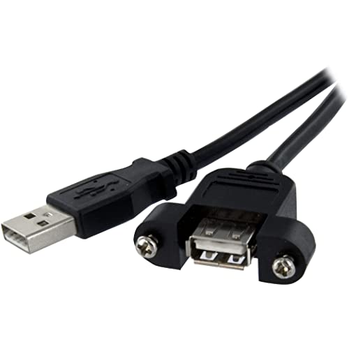 StarTech.com 90cm USB A Blendenmontage Kabel Bu/St - USB Verlängerungskabel - Einbaubuchsen Kabel Verlängerung StarTech.com 90cm USB A Blendenmontage Kabel Bu/St - USB Verlängerungskabel - Einbaubuchsen Kabel Verlängerung von StarTech