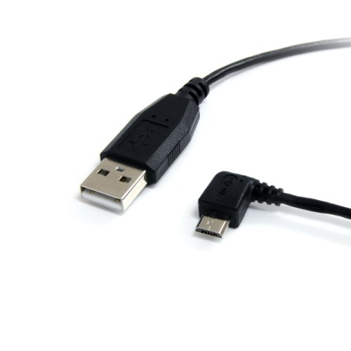 StarTech.com 91cm links gewinkeltes Micro USB Kabel - 90° Micro USB B - Schwarz StarTech.com 91cm links gewinkeltes Micro USB Kabel - 90° Micro USB B - Schwarz von StarTech