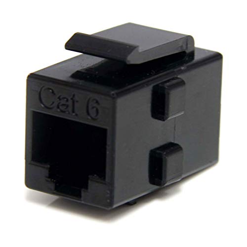 StarTech.com Cat 6 RJ45 Keystone Jack, Cat6 Netzwerkkoppler, Buchse/Buchse StarTech.com Cat 6 RJ45 Keystone Jack, Cat6 Netzwerkkoppler, Buchse/Buchse von STARTECH.COM