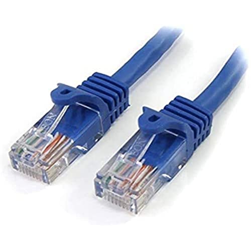 StarTech.com Cat5e Patchkabel mit Snagless RJ45 Anschluss - Netzwerkkabel 5m - Blau StarTech.com Cat5e Patchkabel mit Snagless RJ45 Anschluss - Netzwerkkabel 5m - Blau von StarTech