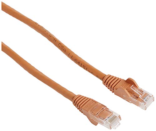 StarTech.com Cat6 Patchkabel - 45,7 m - Orange Ethernet Kabel - Snagless RJ45 Kabel - Ethernet Kabel - Cat 6 Kabel - 45,7 m (N6PATCH150OR) von StarTech.com