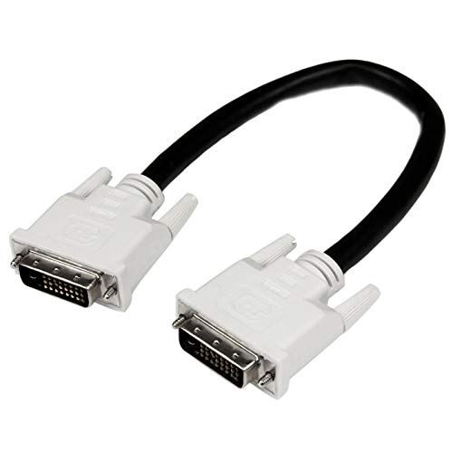 StarTech.com DVI-D Dual Link Kabel 1m (Stecker/Stecker) - DVI 24+1 Pin Monitorkabel Dual Link - DVI Anschlusskabel mit Ferritkernen von STARTECH.COM