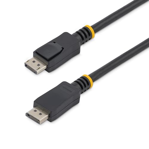 StarTech.com DisplayPort-Kabel mit Verriegelungen schwarz 25 ft/7.6 m StarTech.com DisplayPort-Kabel mit Verriegelungen schwarz 25 ft/7.6 m von StarTech.com