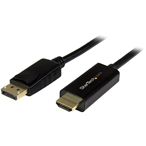 StarTech.com DisplayPort auf HDMI Kabel - 3m - DP zu HDMI Adapter mit Kabel - Ultra HD 4K 30Hz - St/St StarTech.com DisplayPort auf HDMI Kabel - 3m - DP zu HDMI Adapter mit Kabel - Ultra HD 4K 30Hz - St/St von StarTech.com