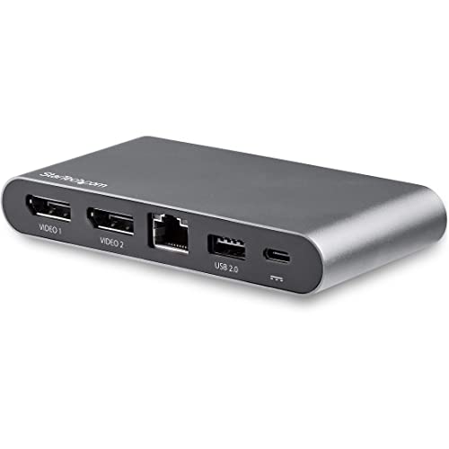 StarTech.com Dual Monitor USB-C Multiport Adapter - Windows® - 2 x 4K DP - 100W PD 3.0 - GbE - DP Alt Mode Switch von StarTech.com