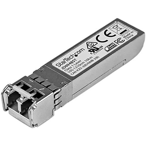 StarTech.com HP JD094B kompatibel SFP+ - 10 Gigabit Fiber 10GBase-LR SFP+ Transceiver Modul - SM LC - 10km - 1310nm StarTech.com HP JD094B kompatibel SFP+ - 10 Gigabit Fiber 10GBase-LR SFP+ Transceiver Modul - SM LC - 10km - 1310nm von StarTech