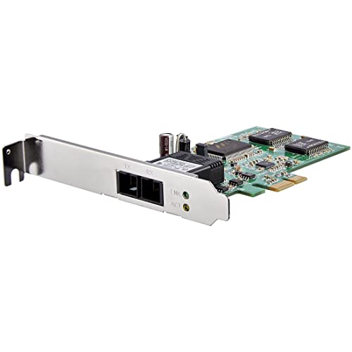 StarTech.com LWL / Glasfaser PCI Express Gigabit Netzwerkkarte - SC Fibre Channel Multimode NIC - 550m - PCIe GbE Fiber Network Card StarTech.com LWL / Glasfaser PCI Express Gigabit Netzwerkkarte - SC Fibre Channel Multimode NIC - 550m - PCIe GbE Fiber Network Card von StarTech
