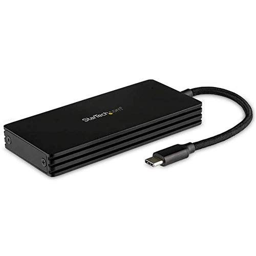 StarTech.com M.2 SSD-Gehäuse für M.2-SATA-Laufwerke (USB 3.1 G - USB-C - tragbares externes M.2-Gehäuse) von StarTech