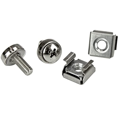 StarTech.com M5 Rack Schrauben und M5 Käfigmuttern - 20 Pack - M6 Muttern - Server Schrank Montageschrauben 12mm StarTech.com M5 Rack Schrauben und M5 Käfigmuttern - 20 Pack - M6 Muttern - Server Schrank Montageschrauben 12mm von StarTech.com