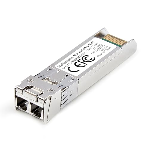 StarTech.com MSA-konformes SFP-25G-SR-S SFP28-Modul, 25 GB Multimode-Faser (MMF), 25 GbE 100 m, LC-Transceiver von StarTech.com
