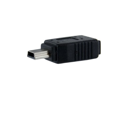 StarTech.com Micro USB auf Mini USB 2.0 Adapter, Bu/St, Schwarz StarTech.com Micro USB auf Mini USB 2.0 Adapter, Bu/St, Schwarz von StarTech.com