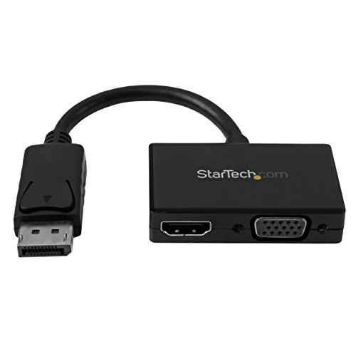StarTech.com Reise A/V Adapter: 2-in-1 DisplayPort auf HDMI oder VGA Konverter - DP zu HDMI / VGA Adapter im kompakten Design StarTech.com Reise A/V Adapter: 2-in-1 DisplayPort auf HDMI oder VGA Konverter - DP zu HDMI / VGA Adapter im kompakten Design von StarTech