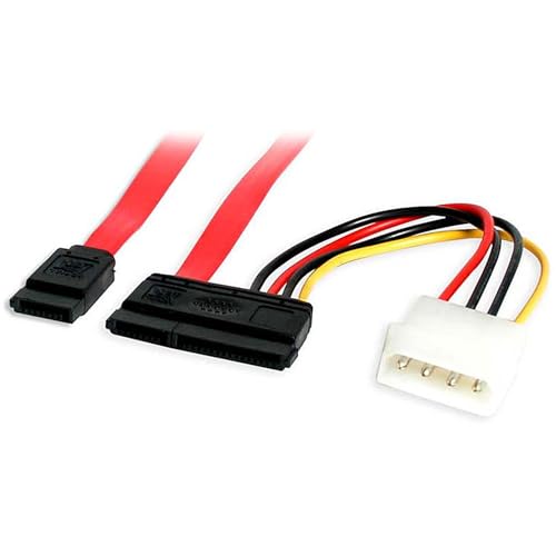 StarTech.com 45cm SATA Daten- und Stromkabel mit LP4 Molex von StarTech.com