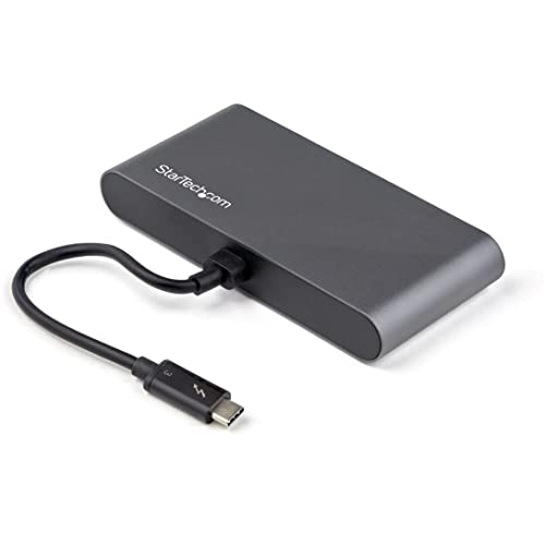 StarTech.com Thunderbolt 3 Mini Dock - Mobile TB3-Dockingstation mit dual Monitoren, HDMI 4K 60 Hz - GbE StarTech.com Thunderbolt 3 Mini Dock - Mobile TB3-Dockingstation mit dual Monitoren, HDMI 4K 60 Hz - GbE von StarTech.com