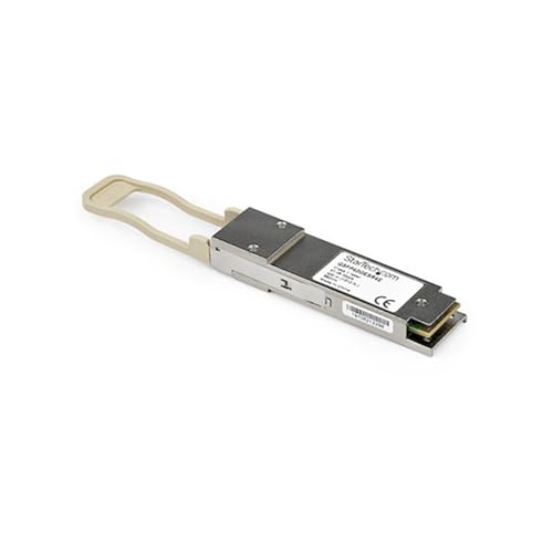 StarTech.com Transceiver Modul (QSFP Module, 40GBase-BIDI Dell EMC kompatibel, Glasfaser, 850 nm, LC Multimode mit DDM) von StarTech.com