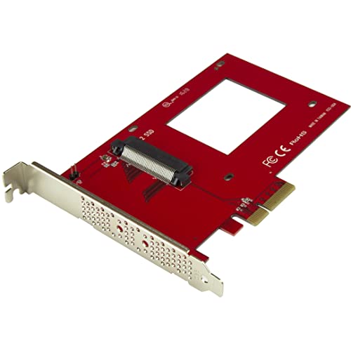StarTech.com NVME PCIE Adapter - 2.5IN U.2 PEX4SFF8639, PCIe, U.2, Red, PEX4SFF8639 StarTech.com NVME PCIE Adapter - 2.5IN U.2 PEX4SFF8639, PCIe, U.2, Red, PEX4SFF8639 von StarTech.com