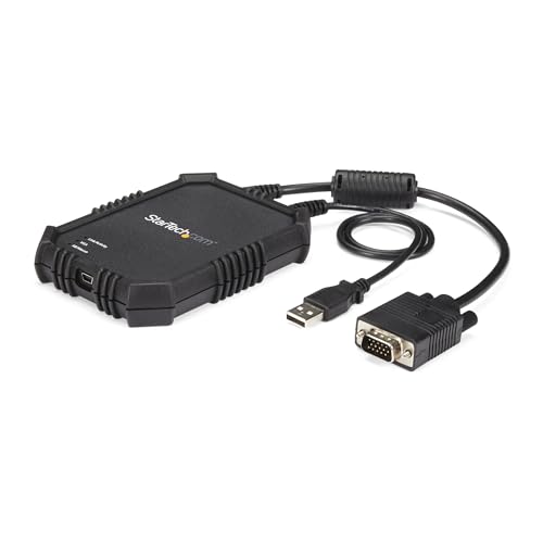 StarTech.com Robustes USB Crash Cart Adapter - Portables KVM Adapter - Laptop KVM Konsole für Headless Geräte/Server/ATM/POS/Embeded - Laptop KVM Konsole konverter - KVM Console Adapter (NOTECONS02X) StarTech.com Robustes USB Crash Cart Adapter - Portables KVM Adapter - Laptop KVM Konsole für Headless Geräte/Server/ATM/POS/Embeded - Laptop KVM Konsole konverter - KVM Console Adapter (NOTECONS02X) von StarTech.com