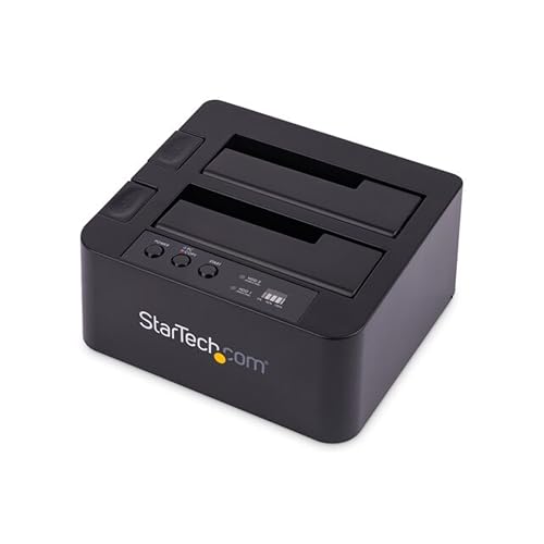 StarTech.com USB 3.0 Universal Festplatten Dockingstation - SATA III und IDE 2,5 & 3,5" HDD und SSD Docking Station mit UASP von StarTech