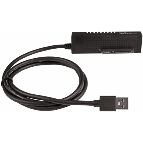 StarTech.com USB 3.1 (10Gbit/s) Adapter Kabel für 2,5" und 3,5" SATA SSD/HDD Laufwerke - Unterstützt SATA III (USB312SAT3) von StarTech.com