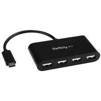 StarTech.com USB-Hub 4-fach schwarz von StarTech.com