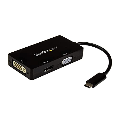 StarTech.com USB-C Multiport Adapter - 4K 30 Hz - USB C auf HDMI / DVI / VGA - USB Type C Adapter - USB-C Dongle - USB C Hub StarTech.com USB-C Multiport Adapter - 4K 30 Hz - USB C auf HDMI / DVI / VGA - USB Type C Adapter - USB-C Dongle - USB C Hub von StarTech.com