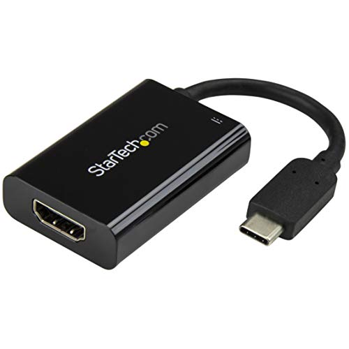 StarTech.com USB-C auf HDMI Adapter mit USB Stromversorgung - USB Typ C zu HDMI Konverter für Computer mit USB C - 4K 60Hz StarTech.com USB-C auf HDMI Adapter mit USB Stromversorgung - USB Typ C zu HDMI Konverter für Computer mit USB C - 4K 60Hz von StarTech.com